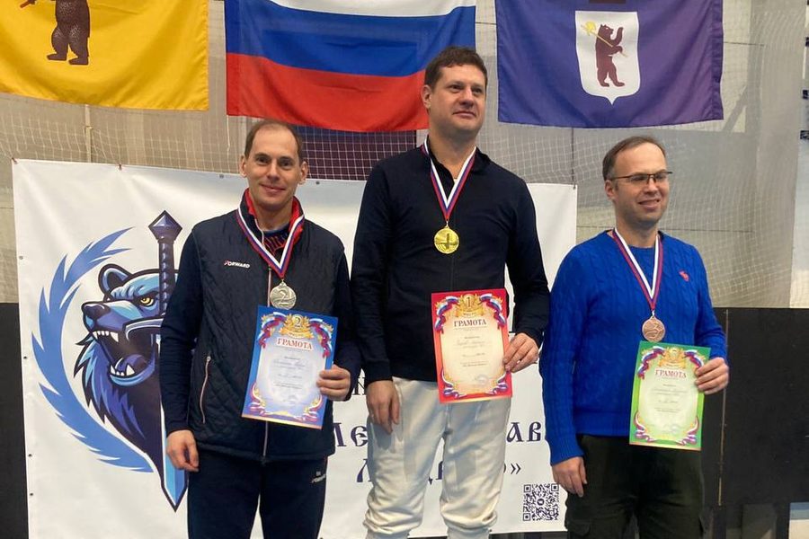 Награждение спортсменов клуба «Бретёр» на соревнованиях